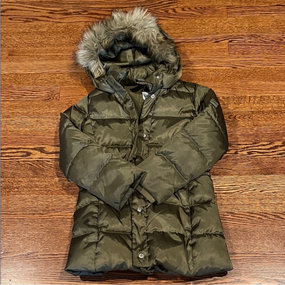 GAP Kids Khaki Down Puffer Warm Coat